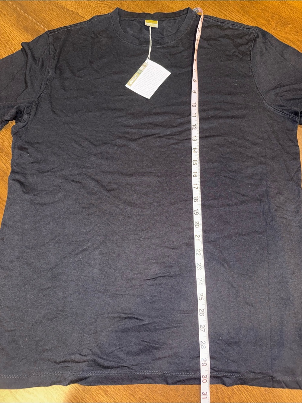 ONNO black Crew Neck T-Shirt XL NWT - Picture 5 of 6